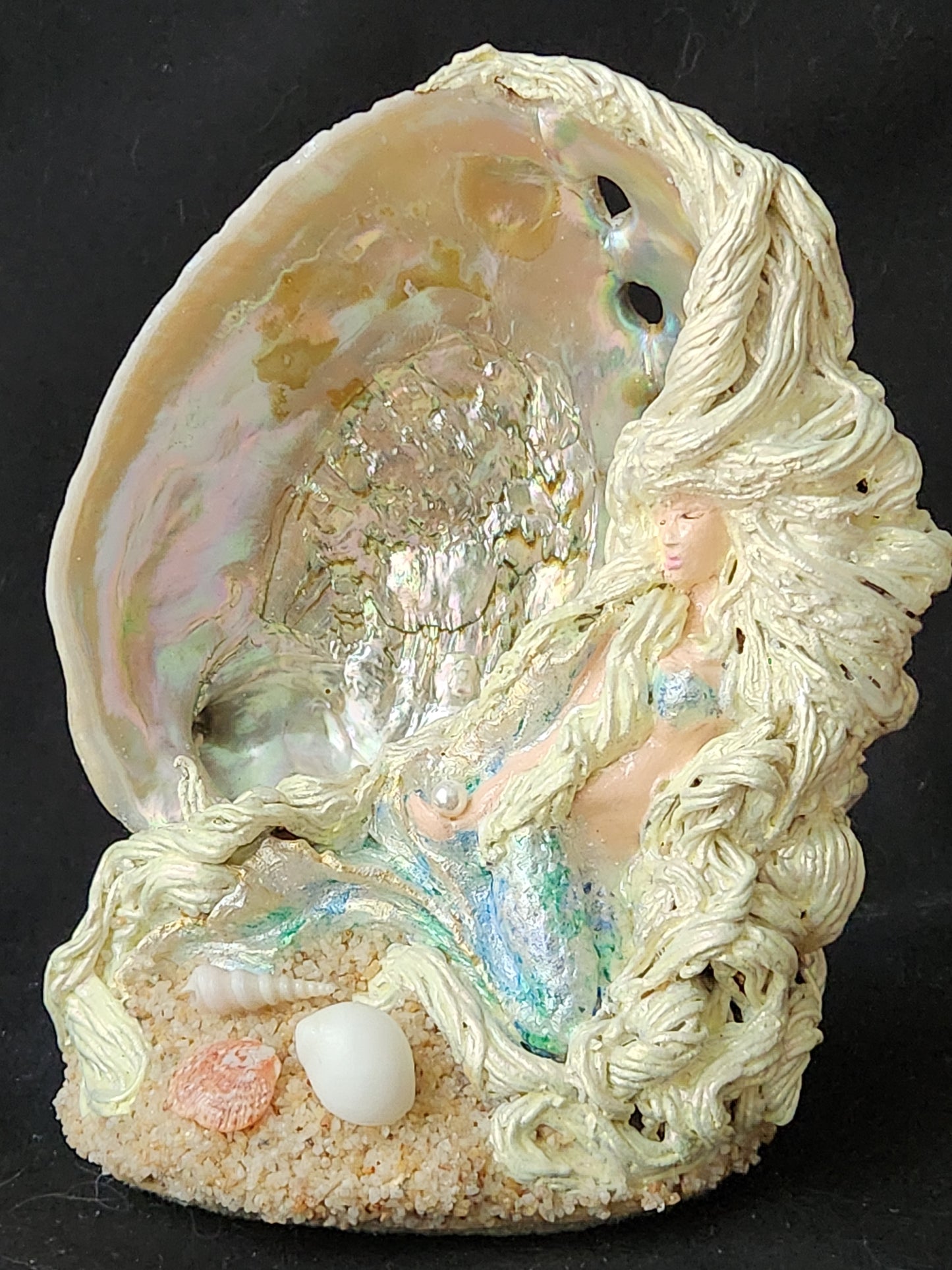 Mermaid on Abalone Shell