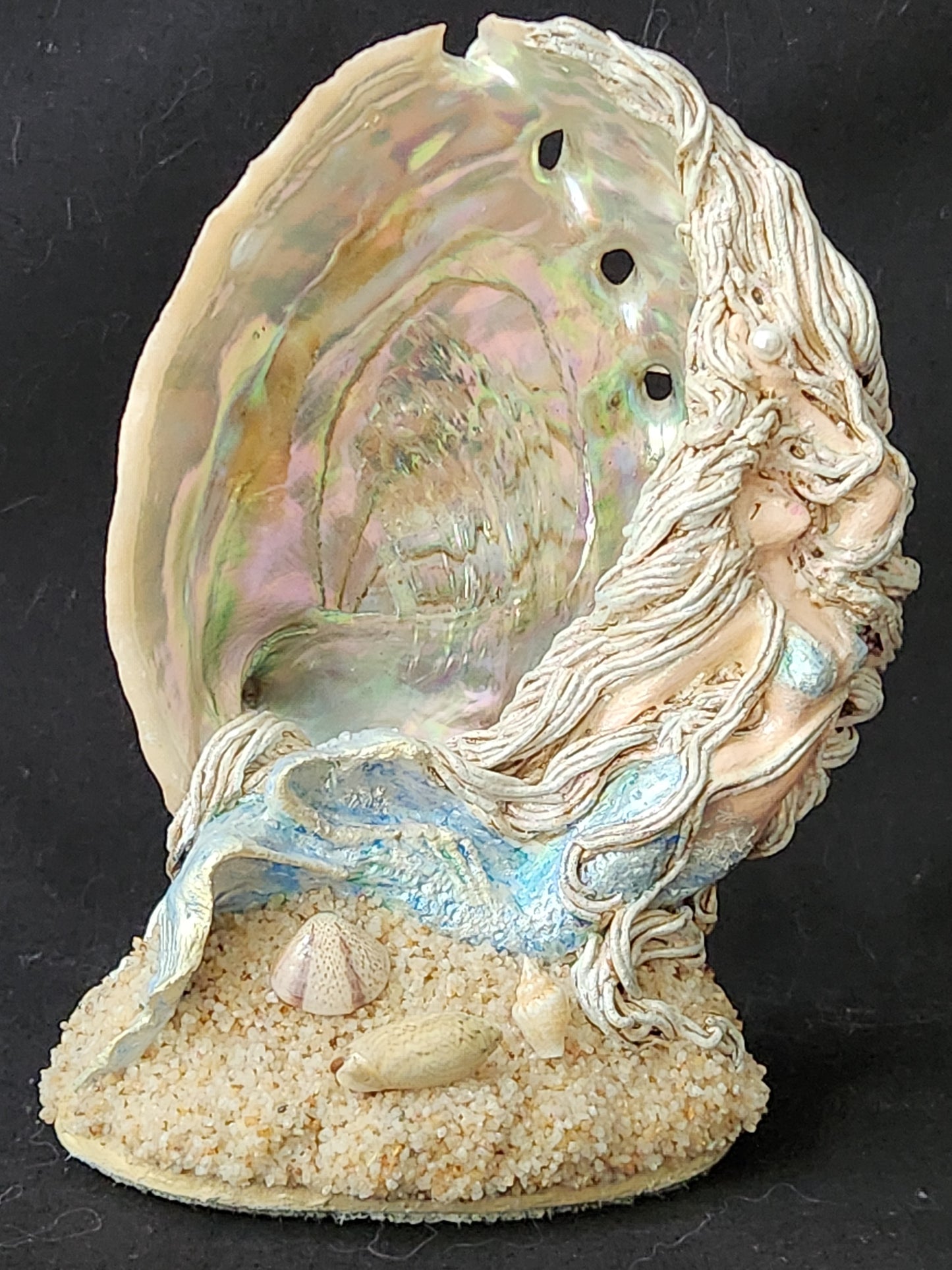Mermaid on Abalone Shell