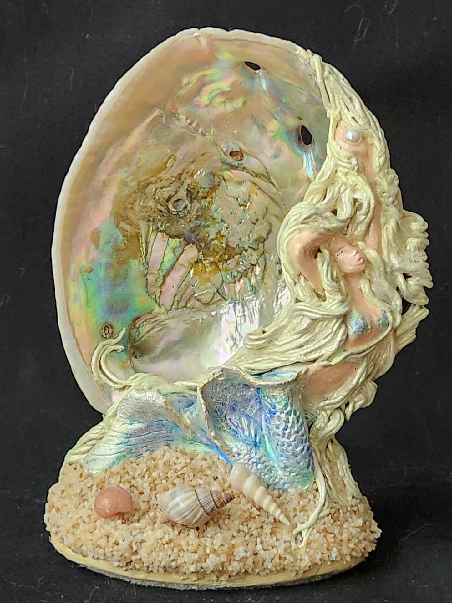Mermaid on Abalone Shell