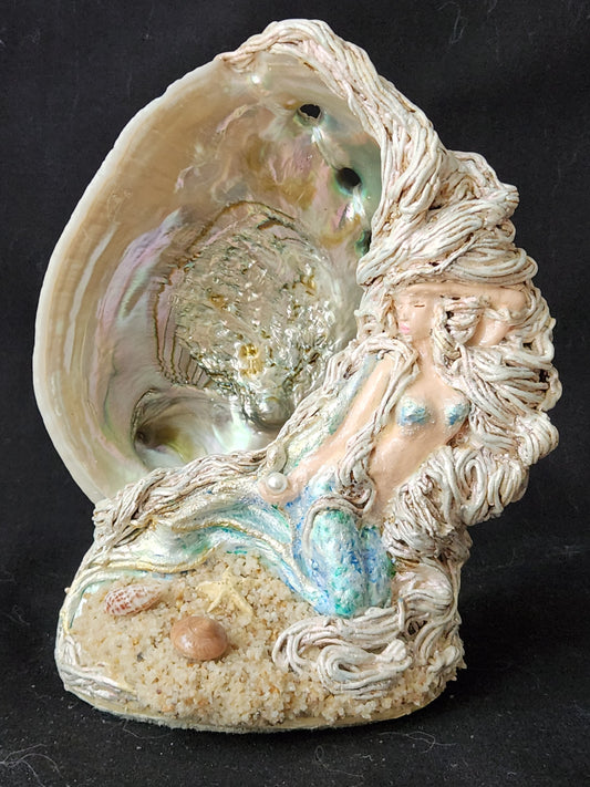 Mermaid on Abalone Shell