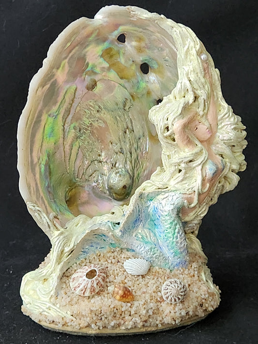 Mermaid on Abalone Shell