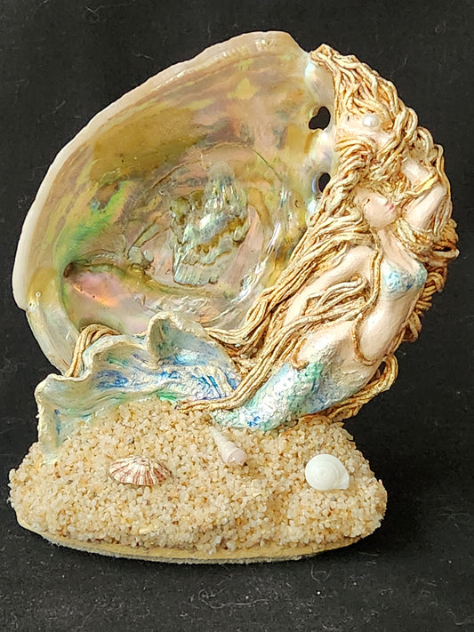 Mermaid on Abalone Shell