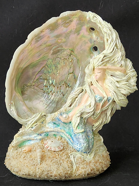 Mermaid on Abalone Shell