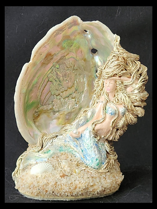 Mermaid on Abalone Shell