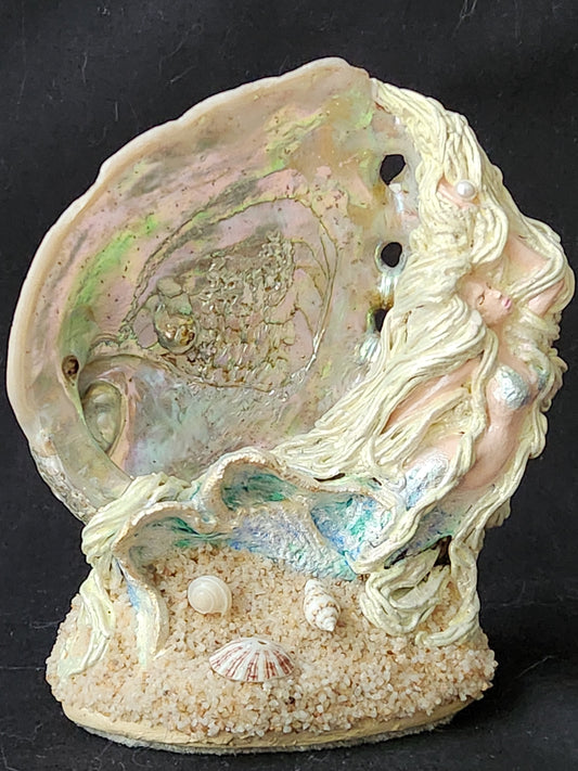 Mermaid on Abalone Shell