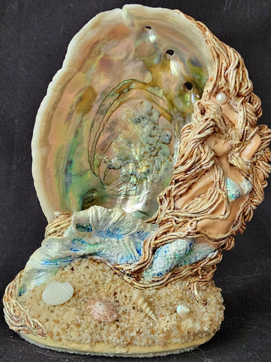 Mermaid on Abalone Shell